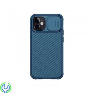 iPhone 12 mini Nillkin CamShield Pro Skal Blå, Nillkin CamShield Pro Skal För Apple iPhone 12 mini Blå, iPhone 12 mini, , Nillki