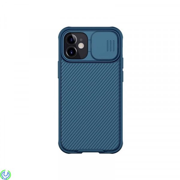 iPhone 12 mini Nillkin CamShield Pro Skal Blå, Nillkin CamShield Pro Skal För Apple iPhone 12 mini Blå, iPhone 12 mini, , Nillki