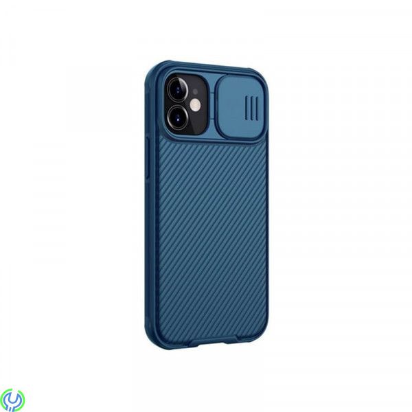 iPhone 12 mini Nillkin CamShield Pro Skal Blå, Nillkin CamShield Pro Skal För Apple iPhone 12 mini Blå, iPhone 12 mini, , Nillki