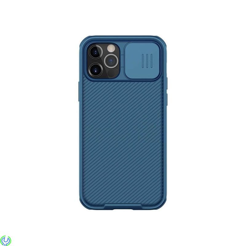 Nillkin CamShield Pro Skal iPhone 12/12 Pro Blå, Nillkin CamShield Pro Skal För Apple iPhone 12/12 Pro Blå, iPhone 12/ 12 Pro, ,