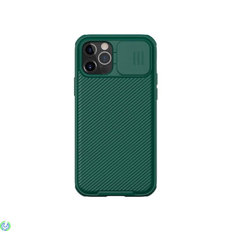 Nillkin CamShield Pro Skal iPhone 12/12 Pro Djupgrön, Nillkin CamShield Pro Skal För Apple iPhone 12/12 Pro Djupgrön, iPhone 12 
