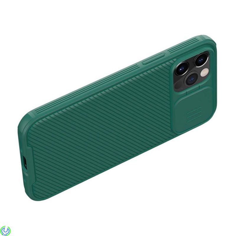 iPhone 12 Pro Max Nillkin CamShield Pro Skal Djupgrön, Nillkin CamShield Pro Skal För Apple iPhone 12 Pro Max Djupgrön, iPhone 1