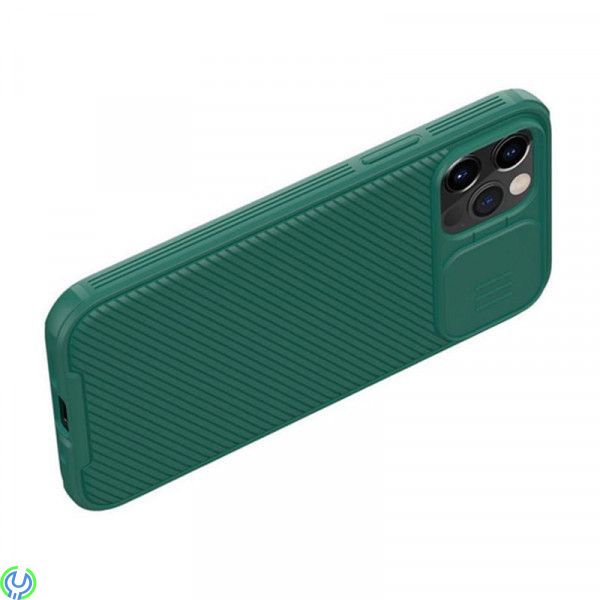 iPhone 12 Pro Max Nillkin CamShield Pro Skal Djupgrön, Nillkin CamShield Pro Skal För Apple iPhone 12 Pro Max Djupgrön, iPhone 1