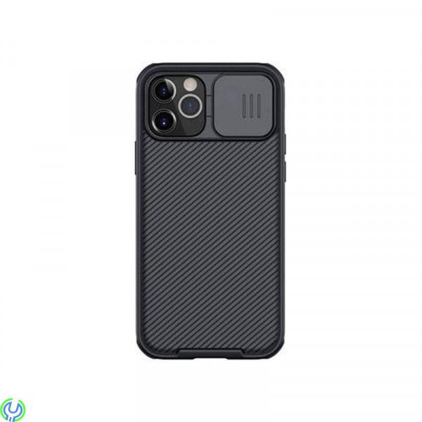 iPhone 12 Pro Max Nillkin CamShield Pro MagnetiskSkal Svart, Nillkin CamShield Pro MagnetiskSkal För Apple iPhone 12 Pro Max Sva