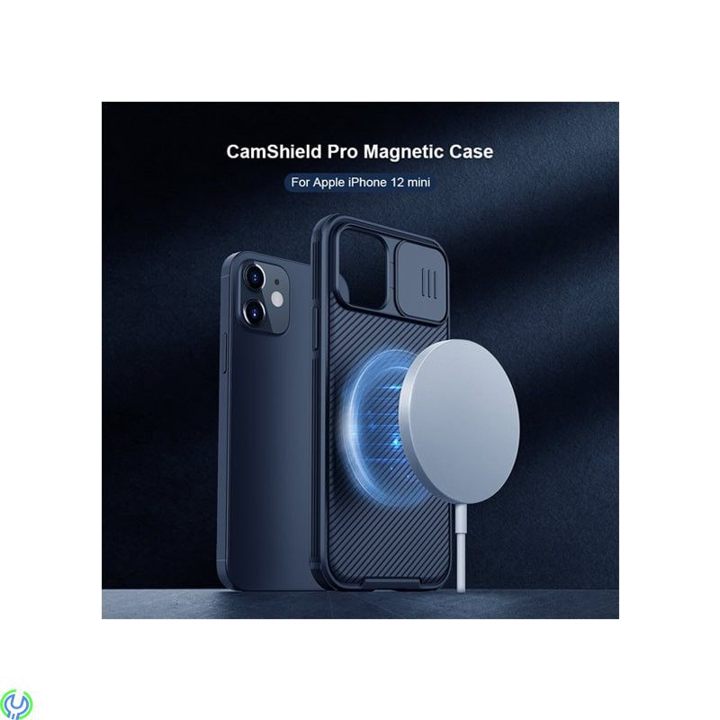 iPhone 12 Pro Max Nillkin CamShield Pro MagnetiskSkal Svart, Nillkin CamShield Pro MagnetiskSkal För Apple iPhone 12 Pro Max Sva