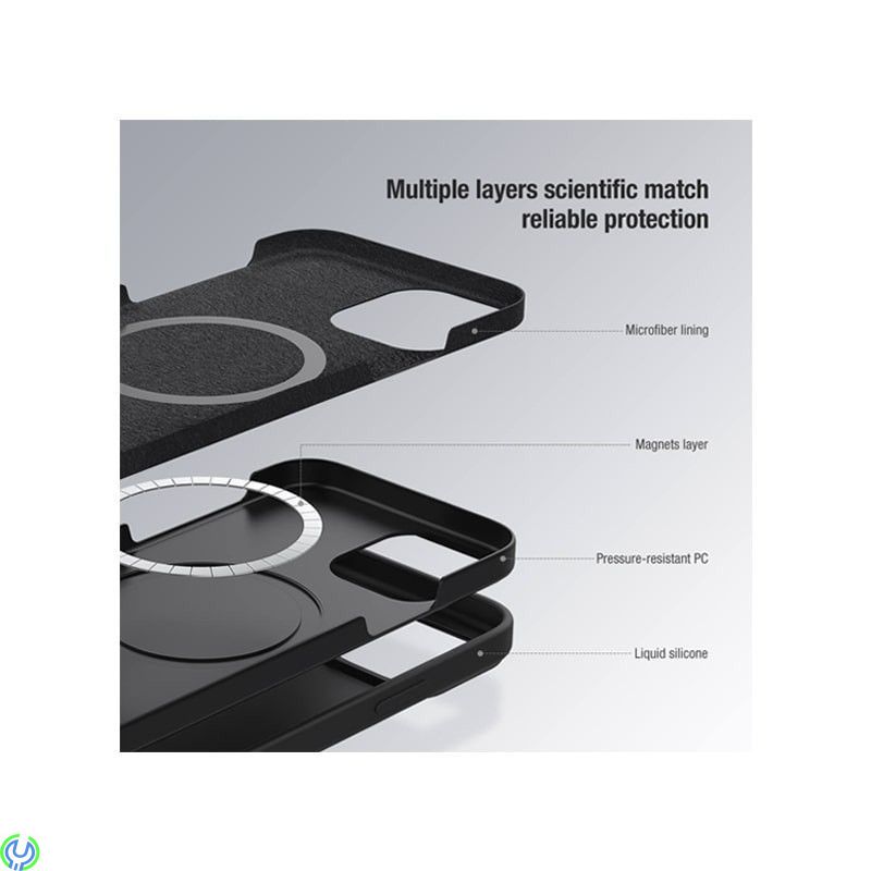 iPhone 12 Pro Max Nillkin CamShield Pro MagnetiskSkal Svart, Nillkin CamShield Pro MagnetiskSkal För Apple iPhone 12 Pro Max Sva