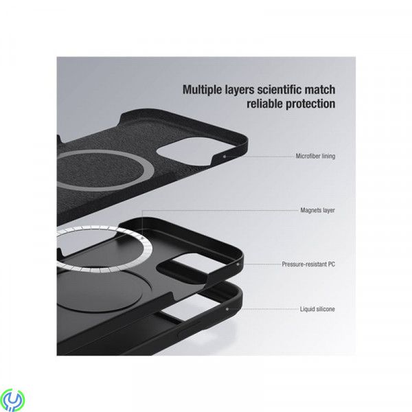 iPhone 12 Pro Max Nillkin CamShield Pro MagnetiskSkal Svart, Nillkin CamShield Pro MagnetiskSkal För Apple iPhone 12 Pro Max Sva