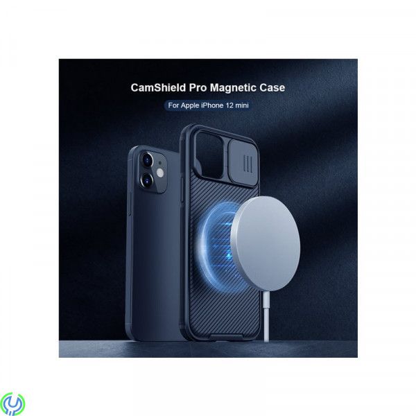 iPhone 12 Pro Max Nillkin CamShield Pro Magnetisk Skal Blå, Nillkin CamShield Pro Magnetisk Skal För Apple iPhone 12 Pro Max Blå