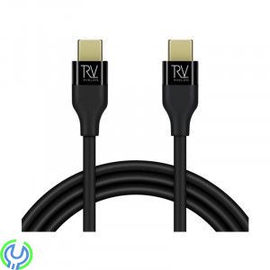 RVELON Snabbladdning C till C-kabel 1M Svart, Snabbladdning C till C-kabel 1M Svart, TYPE C, , RVELON