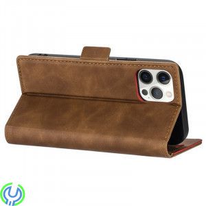 N.BEKUS Plånboksfodral för iPhone 12/12 Pro - Brun, N.BEKUS Plånboksfodral för iPhone 12/12 Pro - Brun, iPhone 12/ 12 Pro, , N.B