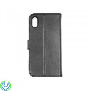 iPhone XS MAX Magnet Mobilfodral i äkta Läder, 2 i 1 Magnet Mobilfodral i äkta Läder för iPhone XS MAX , Svart, IPHONE XS MAX, ,