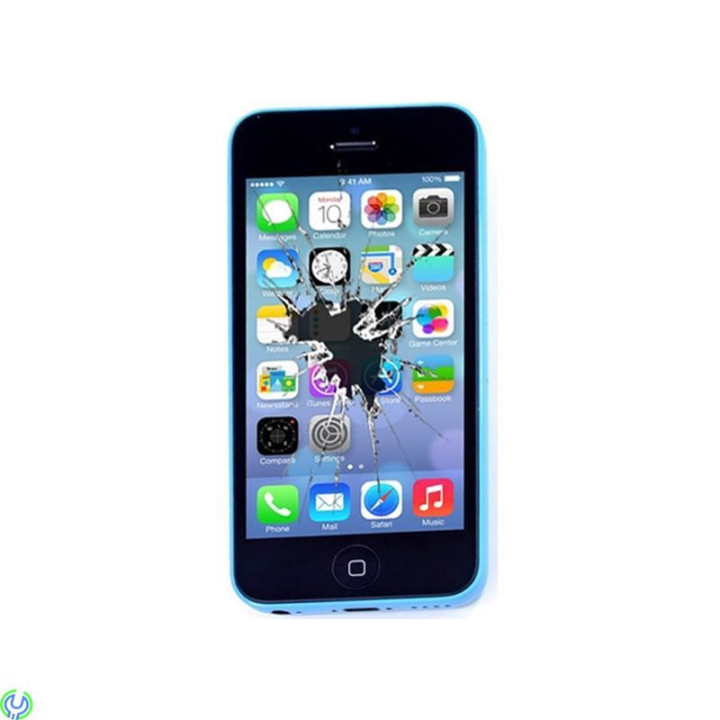 iPhone 5C Skärmbyte, Byte av både LCD (Retina) och Digitizern (touchen) på iPhone 5C., iPhone 5S/5C/SE, , Elgruvan