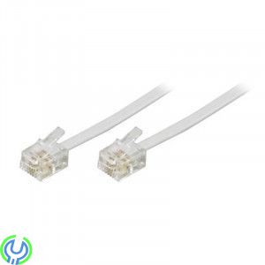 Modularkabel KABEL RJ11 (6/4) HANE-HANE, 10M, DELTACO modularkabel, 6P4C(RJ11), 10m, vit


, Telefon, , Deltaco