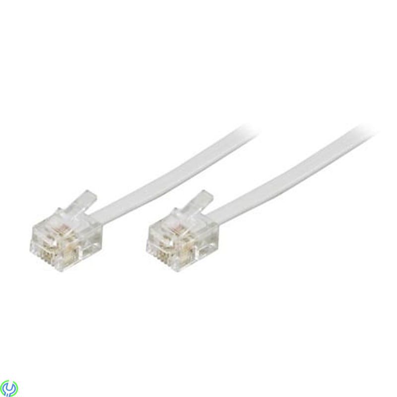 Modularkabel KABEL RJ11 (6/4) HANE-HANE, 10M, DELTACO modularkabel, 6P4C(RJ11), 10m, vit


, Telefon, , Deltaco