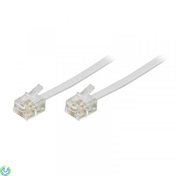 Modularkabel KABEL RJ11 (6/4) HANE-HANE, 10M, DELTACO modularkabel, 6P4C(RJ11), 10m, vit


, Telefon, , Deltaco