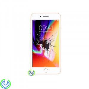 iPhone 8 Plus Glas Skärmbyte HQ, Vi byter ut din trasiga glaset på iPhone 8 Plus så den blir som helt ny, iPhone 8 Plus, , Elgru