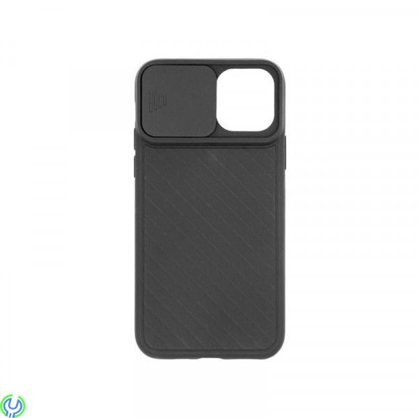 iPhone 11 Pro Silikon skal med kameraskydd, Svart, Silicon Camera Protection Shockproof Case For iPhone 11 Pro Black, iPhone 11 