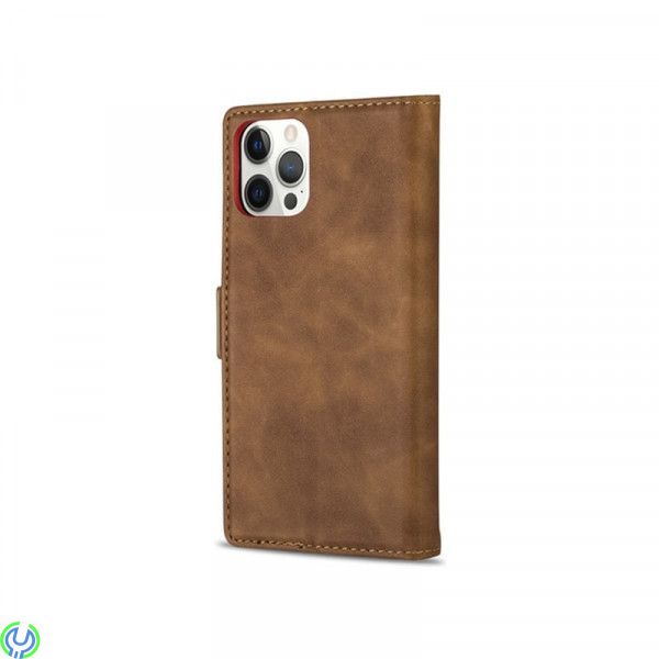 N.BEKUS Plånboksfodral för iPhone 12 Pro Max, N.BEKUS Plånboksfodral för iPhone 12 Pro Max - Brun, iPhone 12 Pro Max, , N.BEKUS