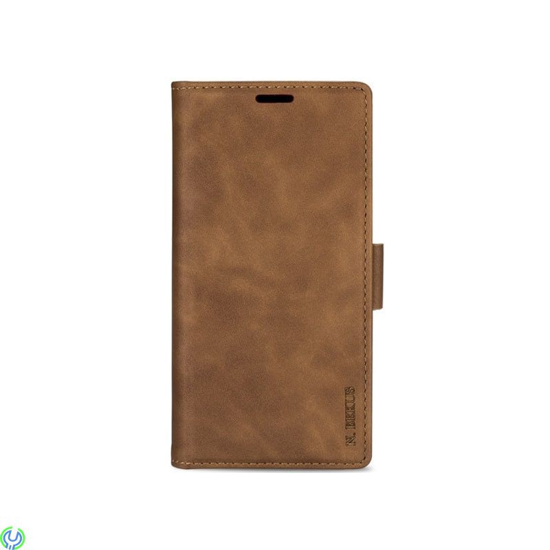 N.BEKUS Plånboksfodral för iPhone 12 Pro Max, N.BEKUS Plånboksfodral för iPhone 12 Pro Max - Brun, iPhone 12 Pro Max, , N.BEKUS