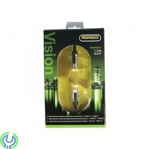 PROFIGOLD - HÖGPRESTERANDE SATELLIT KABEL 7,5M, PROFIGOLD - HÖGPRESTERANDE SATELLIT KABEL 7,5M, Parabol / Tillbehör, , Profigold