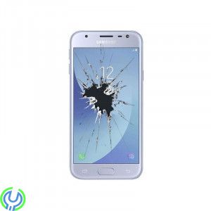 Samsung  J3 (J330) Original skärmbyte, Silver, Lyckats att krossa glaset på din Galaxy J3 2017?, J3 (SM-J310/20/30), , Samsung