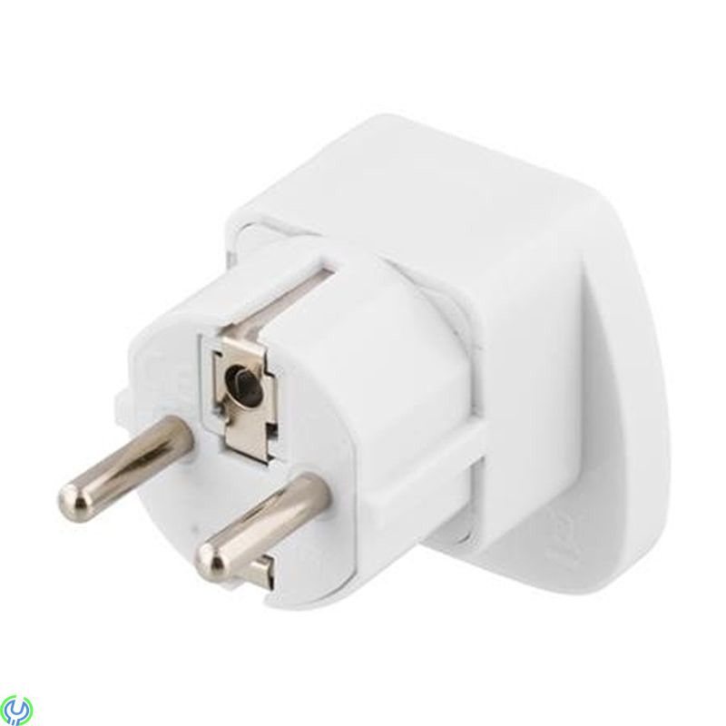 Reseadapter UK/USA till EU-uttag, Reseadapter UK/Italien/Schweiz/USA-enheter till EU-uttag., Reseadapters, , Deltaco
