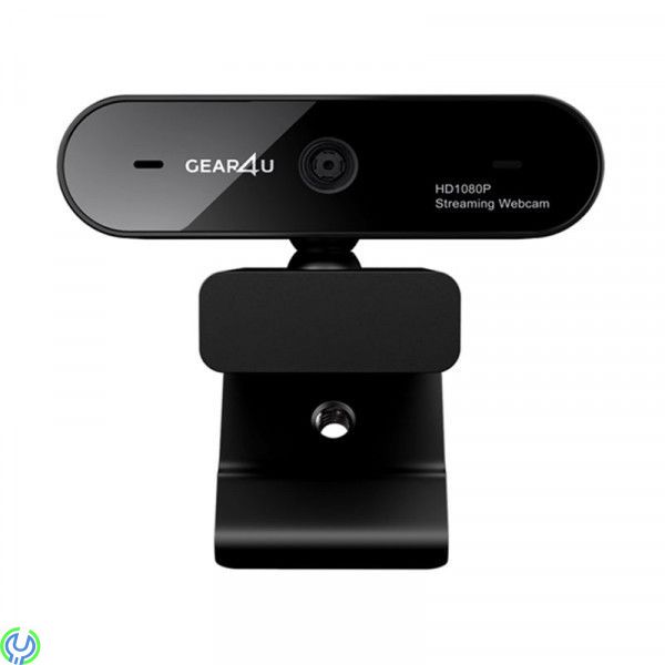 Gear4U Webcam Fokus Full-HD 1080P (T1WC73PRO), Upplev videosamtal i Full HD, Hem & Hushåll, , GEAR4U
