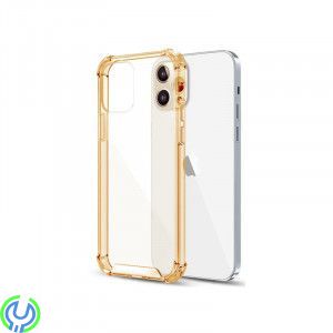 iPhone 12 Pro Max stötsäkert fodral guld, Mobilskal av hög kvalitet Det stötsäkra för Apple iPhone 12 Pro Max, iPhone 12 modelle