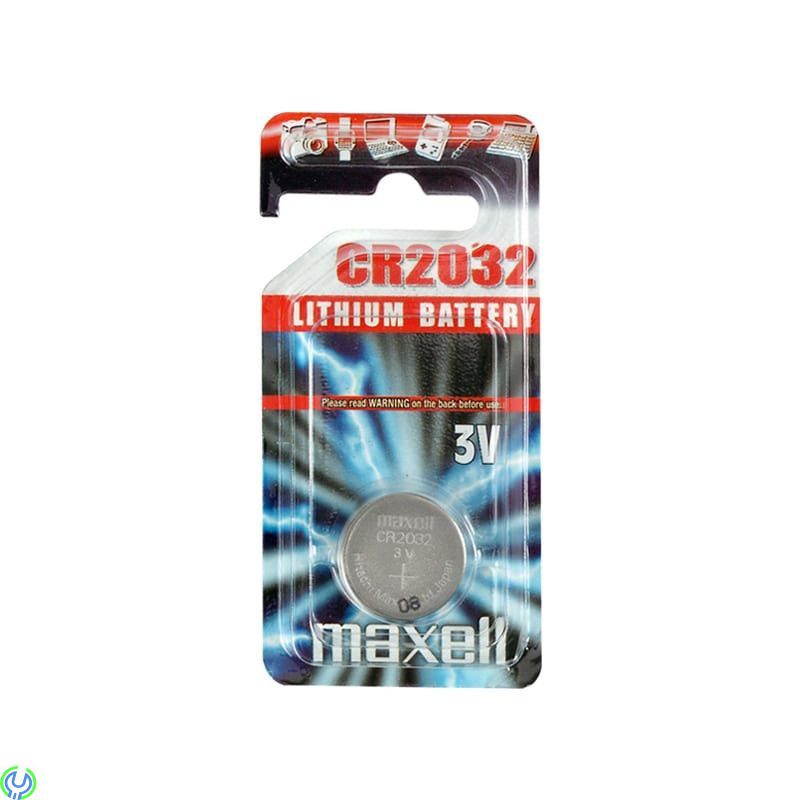 Maxell knappcellsbatteri, lithium, 3V, CR2032, 1-pack, Maxell knappcellsbatteri, lithium, 3V, CR2032, 1-pack, Hem & Fritid, , Ma