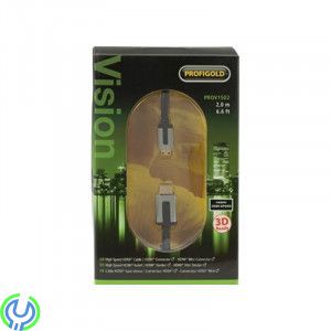 Profigold - Mini High Speed HDMI kabel 2.0m, Profigold - Mini High Speed HDMI® kabel 2.0m, Parabol / Tillbehör, , Profigold