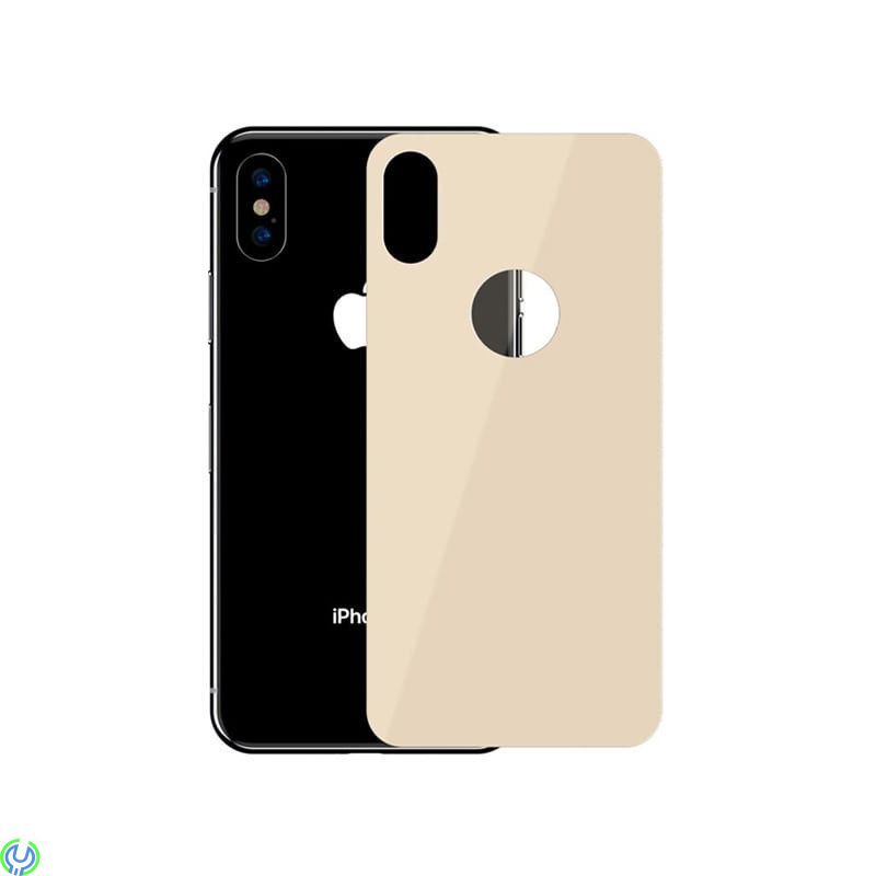 Skydd för Baksida till iPhone X/XS, Guld, Skydd för Baksida till iPhone X/XS, Guld, iPhone X / XS, , Elgruvan