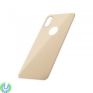 Skydd för Baksida till iPhone X/XS, Guld, Skydd för Baksida till iPhone X/XS, Guld, iPhone X / XS, , Elgruvan