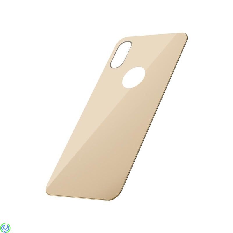 Skydd för Baksida till iPhone X/XS, Guld, Skydd för Baksida till iPhone X/XS, Guld, iPhone X / XS, , Elgruvan