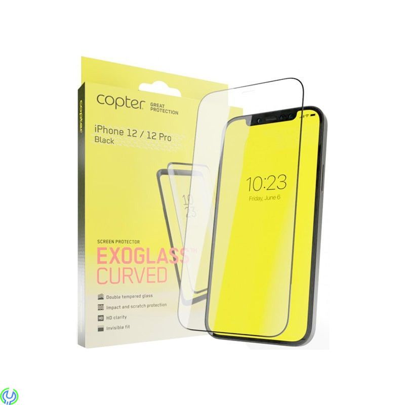 Copter Exoglass Curved Frame för iPhone 12 Pro & 12, CoCopter Exoglass Curved Frame för iPhone 12 Pro & iPhone 12 6.1", iPhone 1