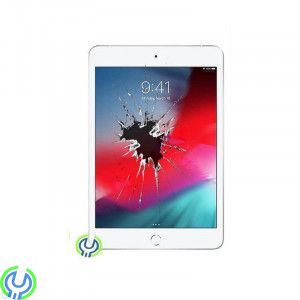 iPad Mini 5 (2019) skärmbyte, Vit, Vi byter ut skärmen på din iPad Mini 5 (A2133, A2124,A212), iPad Mini 5, , 