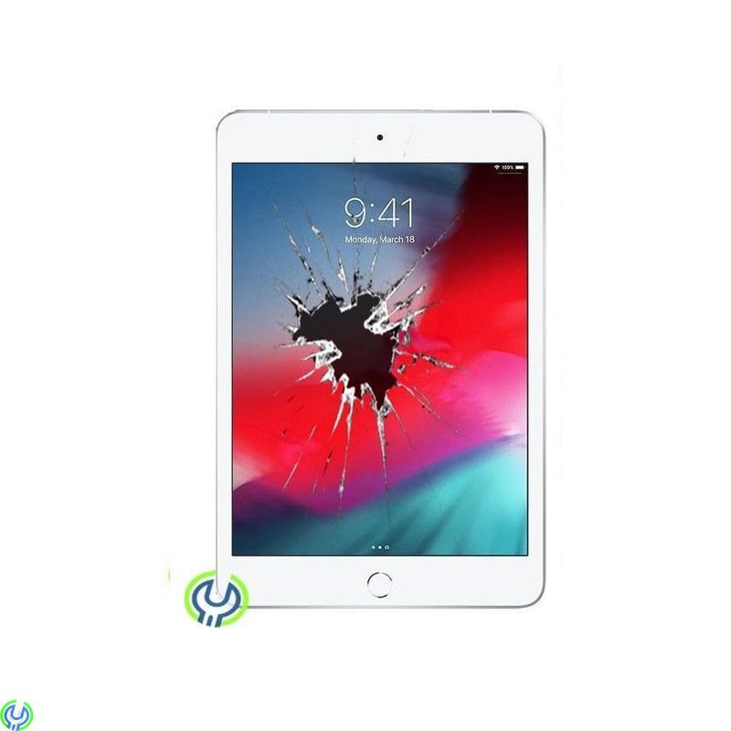 iPad Mini 5 (2019) skärmbyte, Vit, Vi byter ut skärmen på din iPad Mini 5 (A2133, A2124,A212), iPad Mini 5, , 