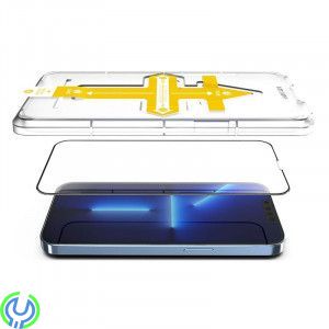 iPhone 13 Pro Max Skärmskydd 2.5D Heltäckande - Easy Applikator, Heltäckande Skärmskydd med Easy Applikator, iPhone 13 Pro Max, 