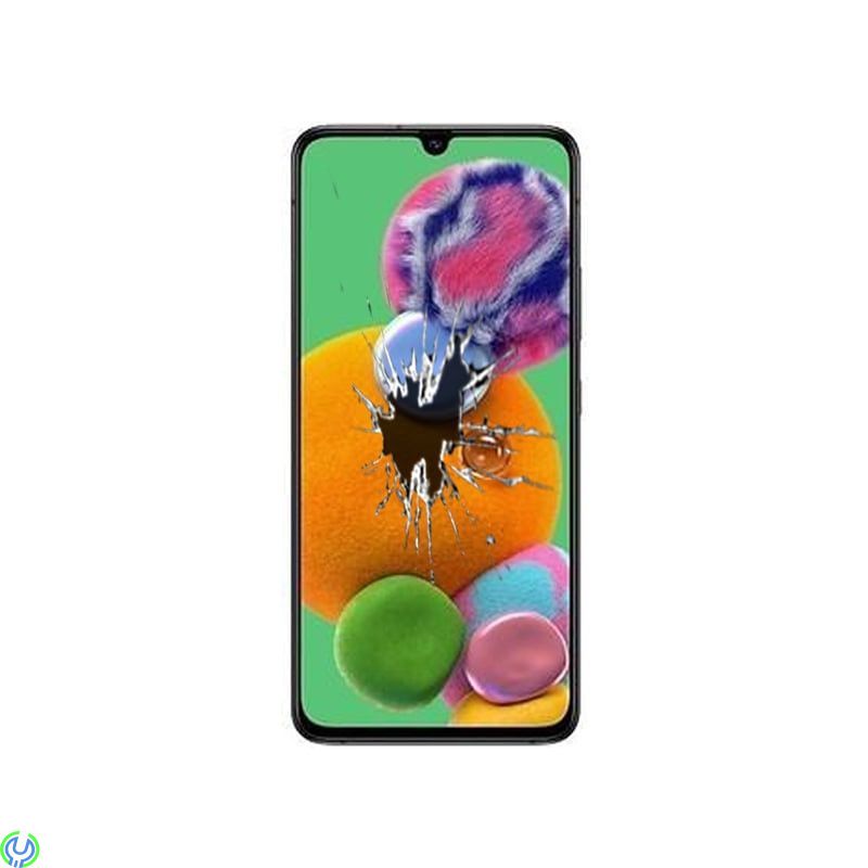 Galaxy A90, Original SKÄRMBYTE Svart, Lyckats att krossa glaset på din Galaxy A90 5G SM-A908B?, A90 (SM-A908F), , Samsung