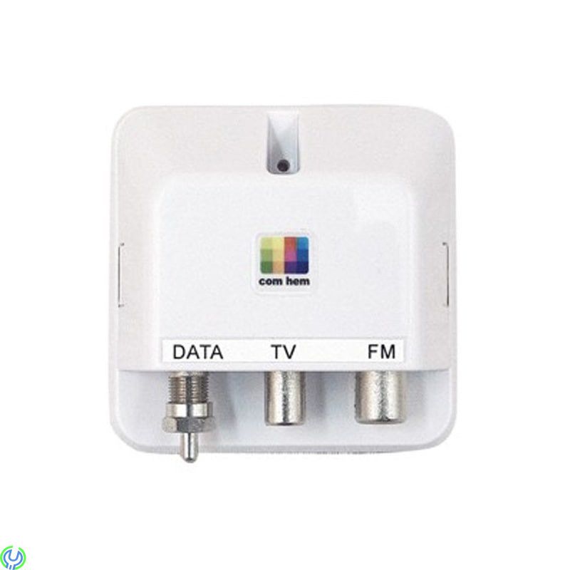 TECHNETIX GALVANISKT AVSKILT MULTIMEDIAUTTAG 9dB, MULTIMEDIAUTTAG 9dB (SQC08-NCL), Vägguttag, , TECHNETIX