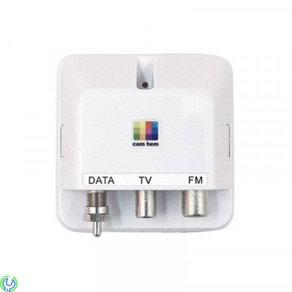 TECHNETIX GALVANISKT AVSKILT MULTIMEDIAUTTAG 9dB, MULTIMEDIAUTTAG 9dB (SQC08-NCL), Vägguttag, , TECHNETIX