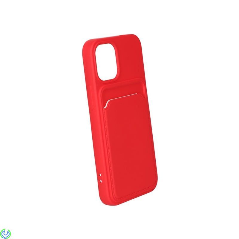 Candy Flower Mjuk mobilskal med Kortplats till iPhone 13 Mini Röd, Original Candy Flower Plånbok Kortplats Telefonfodral till iP