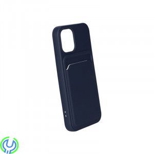 Candy Flower Mjuk mobilskal med Kortplats till iPhone 13 Mini Blå, Candy Flower Mjuk mobilskal med Kortplats till iPhone 13 Mini