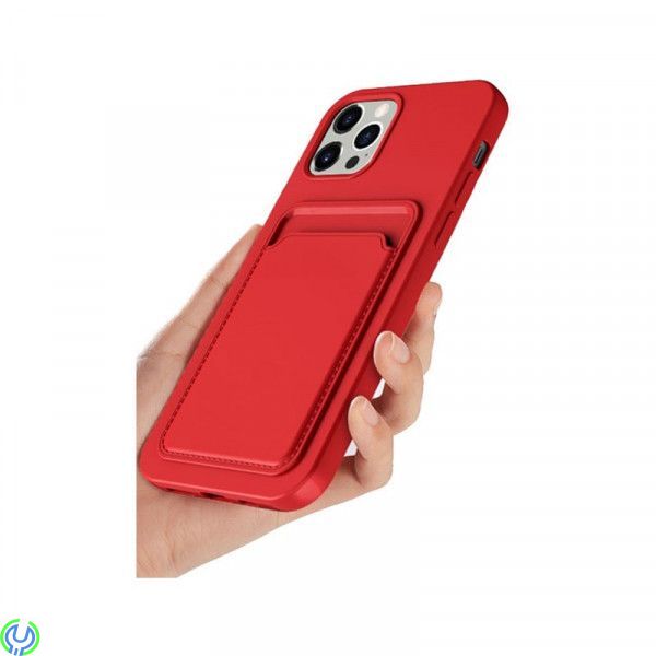 Candy Flower Mjuk skal med Kortplats till iPhone 13 Pro Röd, Candy Flower Mjuk mobilskal., iPhone 13 modeller, , RVELON