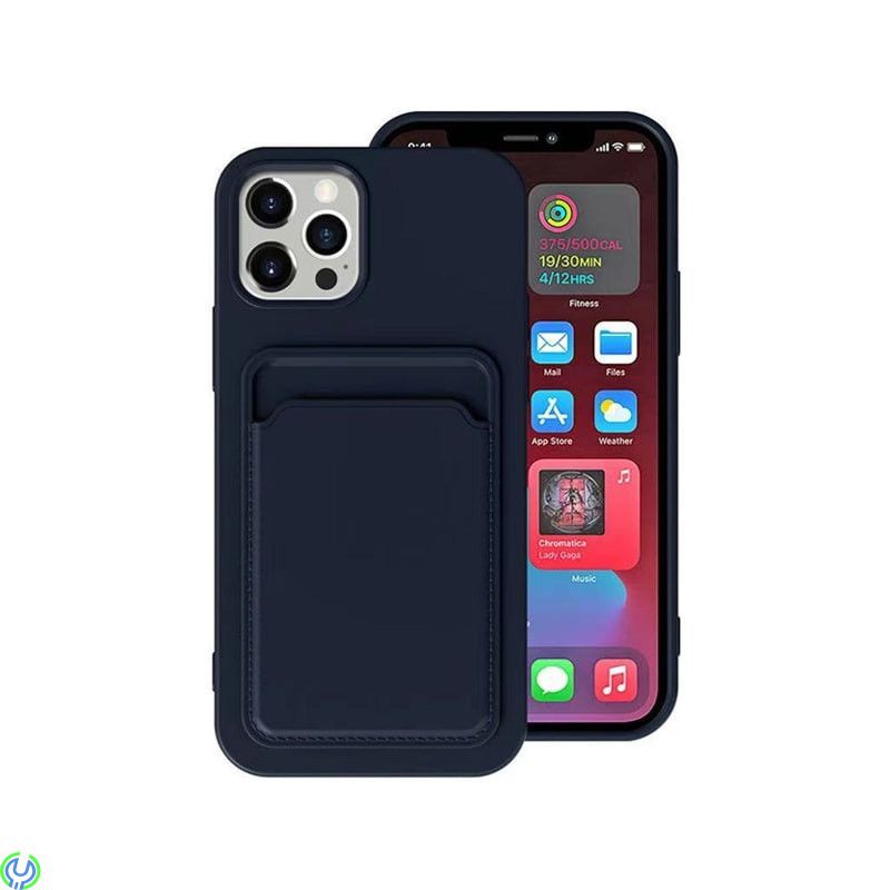 Candy Flower Mjuk mobilskal med Kortplats till iPhone 13 Pro Blå, Candy Flower Mjuk mobilskal., iPhone 13 Pro, , RVELON