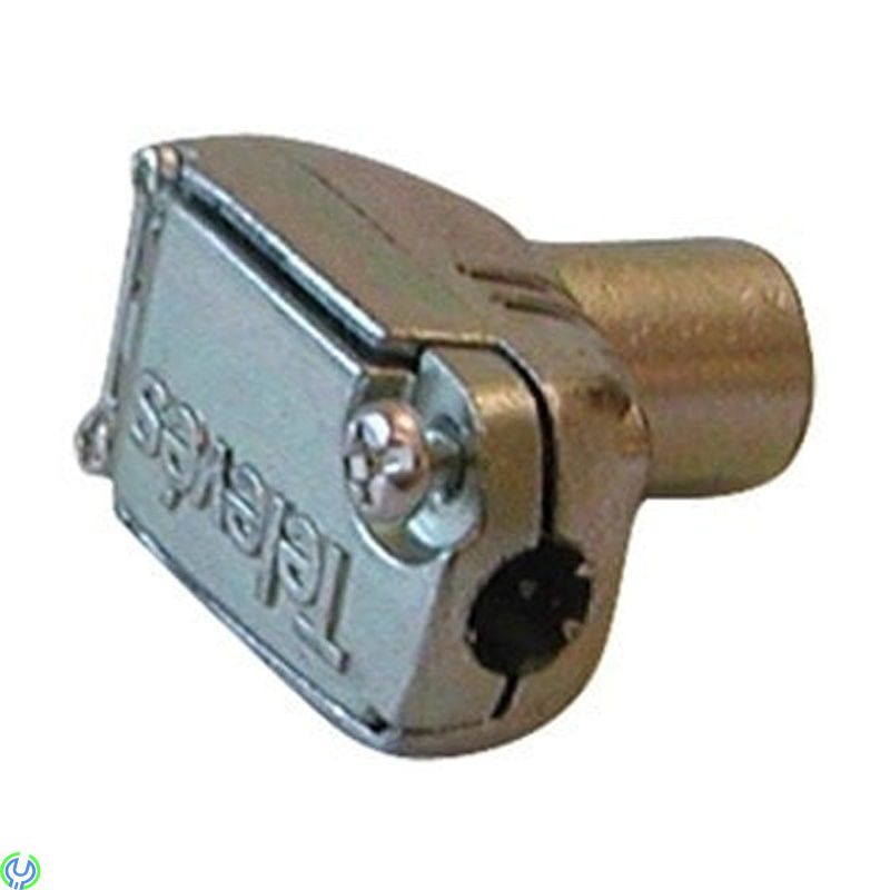 TELEVÉS - PROFESSIONELL KONTAKT IEC-HANE, Kontakt IEC hane KX-413201 vinkelkontakt HF tät., Antenn kontakter, , TELEVÉS