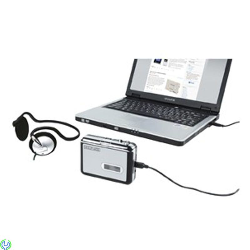 KASSETT – MP3-OMVANDLARE, Ökar fortfarande din samling av band? Med denna kassett-MP3-omvandlare kan du njuta av dem igen., Ljud