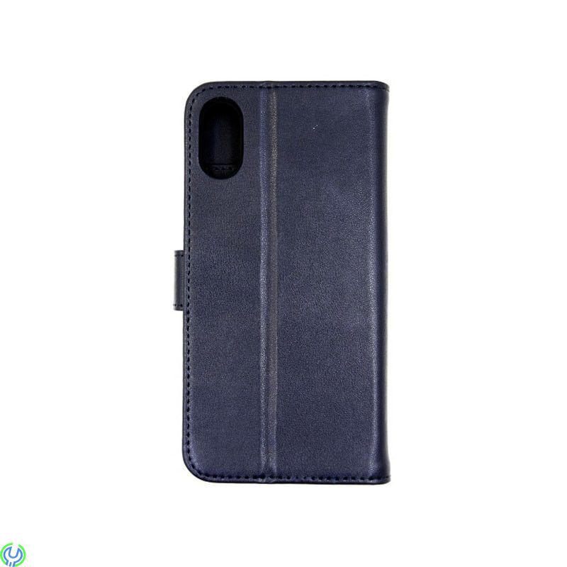 Mobilfodral äkta Läder för iPhone XR, Blå, Mobilfodral äkta Läder för iPhone XR, Blå, iPhone X modeller, , Elgruvan