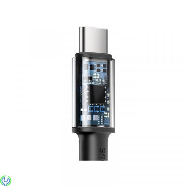 Baseus hög densitet flätad typ C till typ C 100W 2m svart, Baseus hög densitet flätad snabbladdning dataKabel, TYPE C, , Baseus