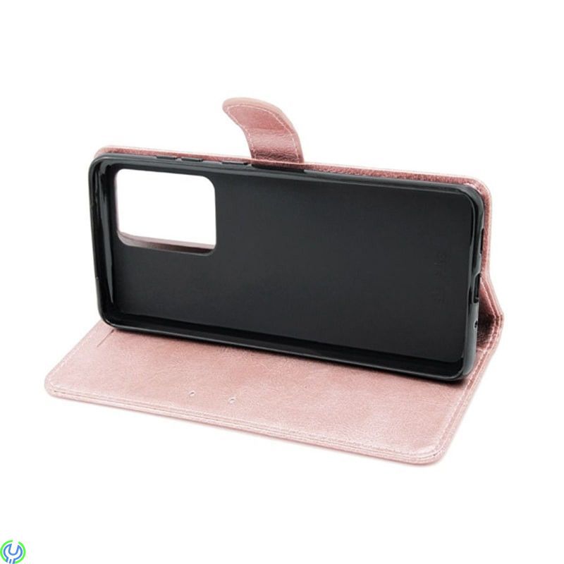 Läderplånboksfodral För Samsung Galaxy S20 Ultra 5G Rosa, Läderplånboksfodral För Samsung Galaxy S20 Ultra 5G Rosa, S20 Ultra, ,