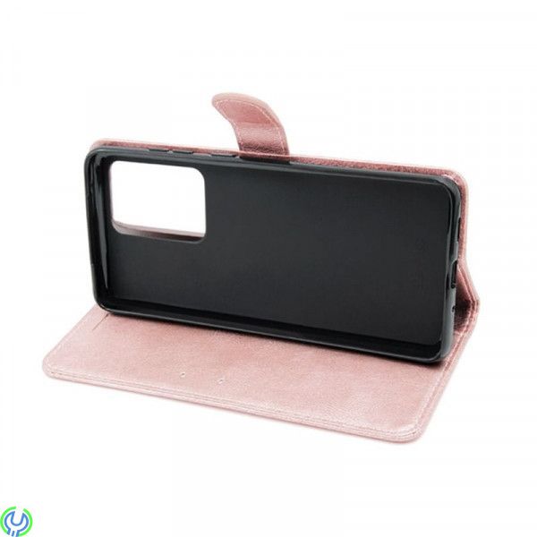 Läderplånboksfodral För Samsung Galaxy S20 Ultra 5G Rosa, Läderplånboksfodral För Samsung Galaxy S20 Ultra 5G Rosa, S20 Ultra, ,